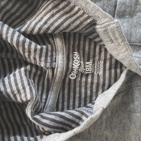 3/$18 - OshKosh hooded shirt 18M - Picture 2 of 2